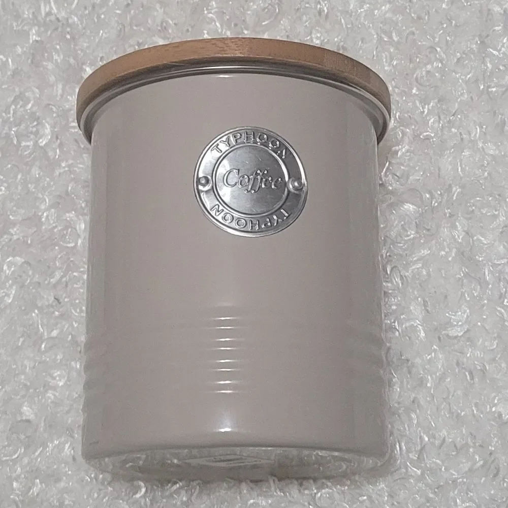 New tea and coffee canisters
